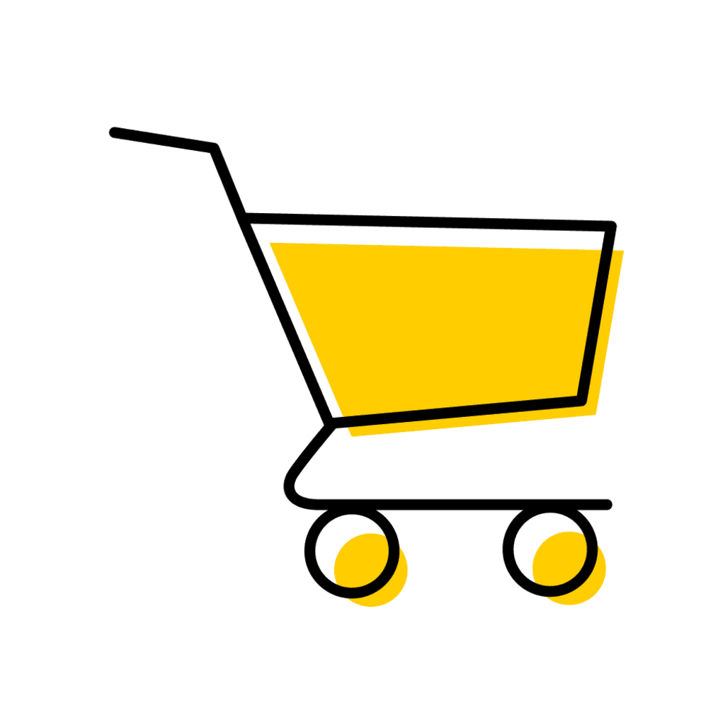 Shopping cart graphic